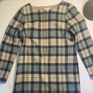 L.L. Bean Signature Fringe Flannel Tunic